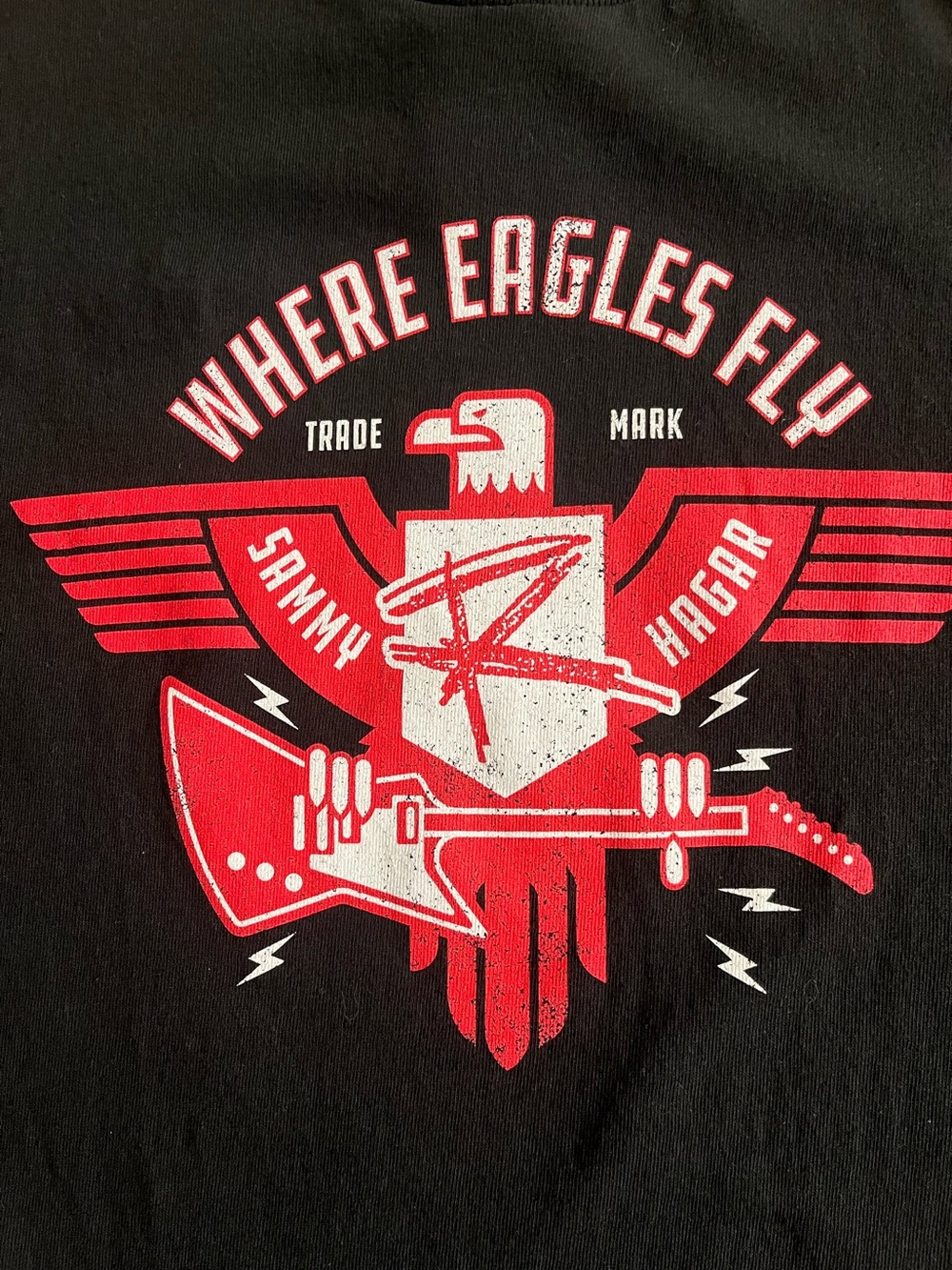 Sammy Hagar Where Eagles Fly Graphic T-Shirt